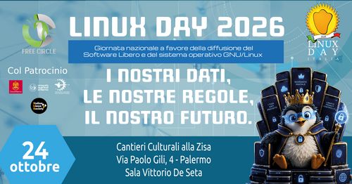 Linux Day 2026 – Sovranità Digitale e Cybersecurity