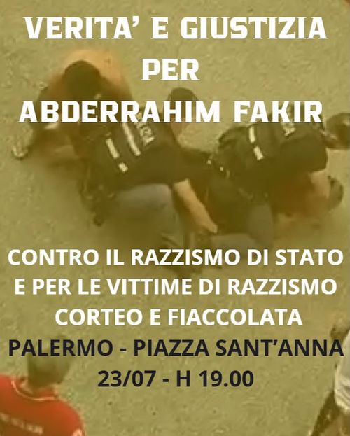 Verità e giustizia per Abderrahim Fakir 