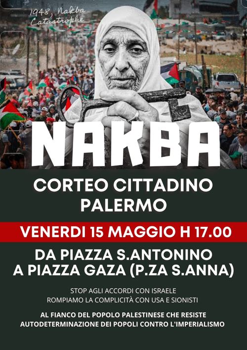 NAKBA - Corteo cittadino 