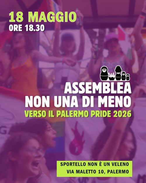 Assemblea Non Una di Meno - Verso il Palermo Pride 2026 