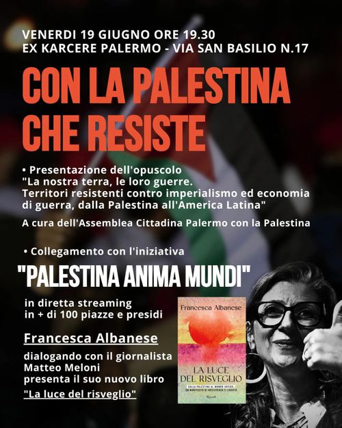 🌱 CON LA PALESTINA CHE RESISTE