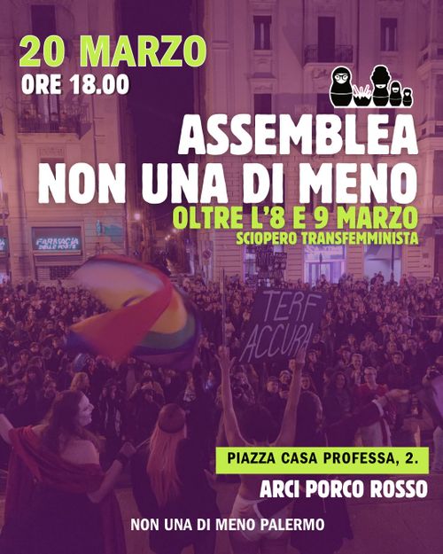 Assemblea Non Una Di Meno Palermo 