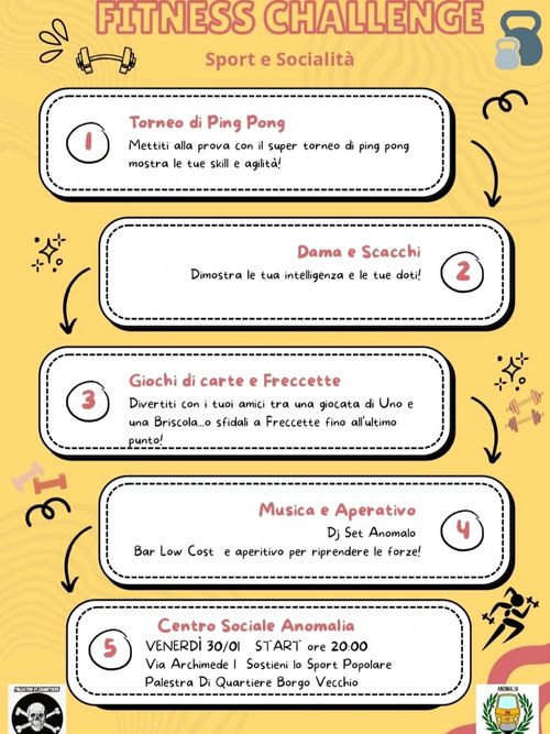 Fitness Challenge - Sport e socialità