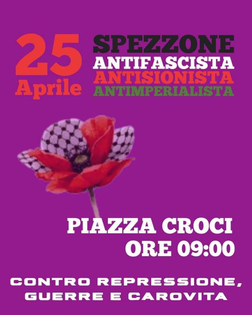 Corteo Antifascista  25 Aprile 