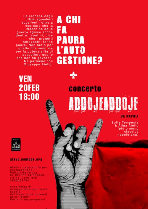 A chi fa paura l'autogestione?