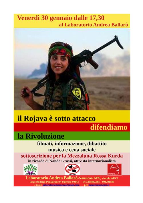 il Rojava è sotto attacco, difendiamo la rivoluzione