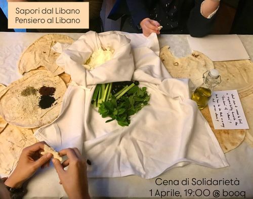 ★ Cena di solidarietà - Un invito a un momento intimo di solidarietà con il Libano ★