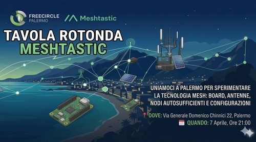Meshtastic a Palermo: Tavola rotonda tecnologica