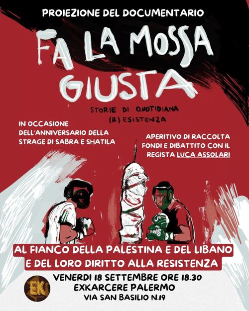 🎬Proiezione del documentario "FA LA MOSSA GIUSTA"