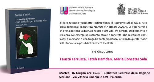 Voci da Gaza