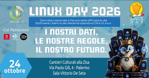Linux Day 2026 – Sovranità Digitale e Cybersecurity