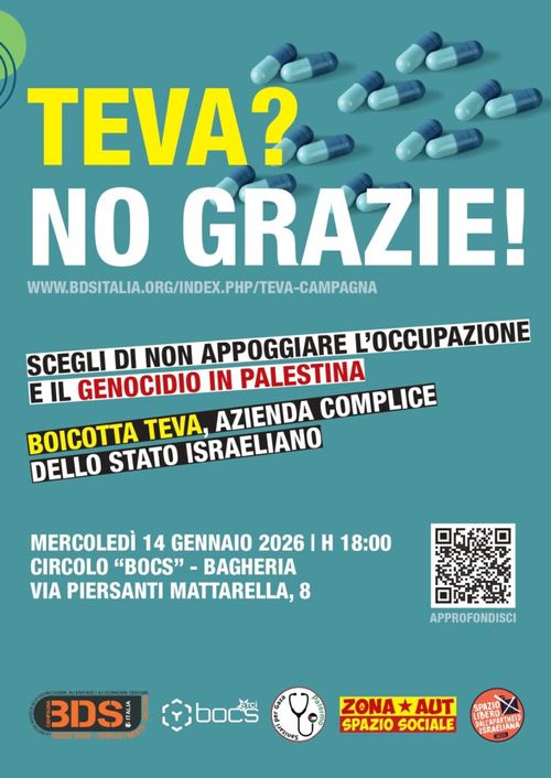 PRESENTAZIONE CAMPAGNA NO TEVA