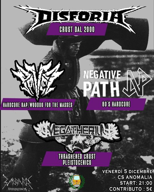 💥DISFORIA + PAVEL + NEGATIVE PATH + MEGATHERIUM