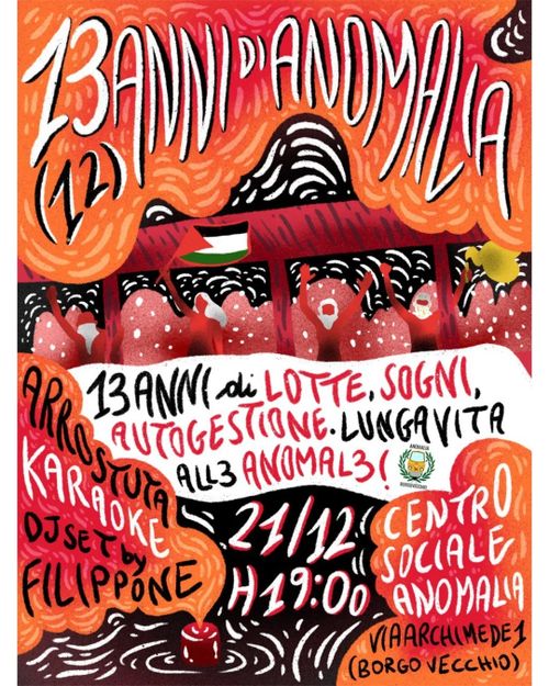 13 anni di Anomalia - Buon compleanno Anomalia